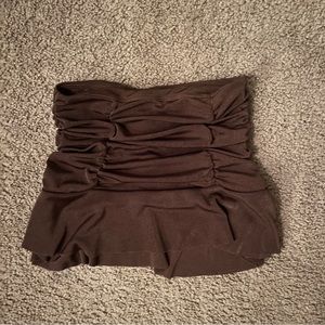 Ruched flare mini skirt (garage) like I.AM.GIA